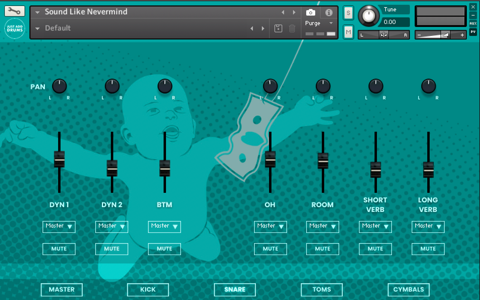 Nevermind Drum Samples