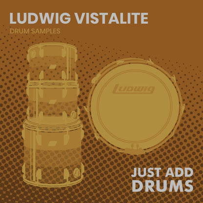 Ludwig Vistalite Drum Samples