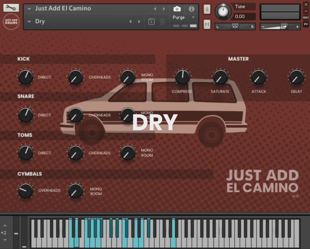 El Camino Drum Samples