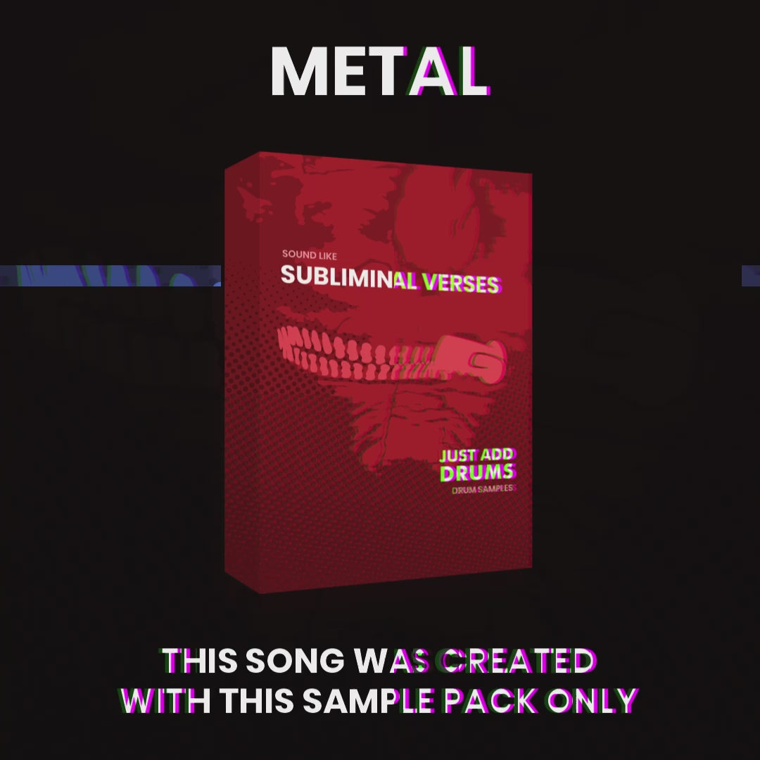 Subliminal Verses Drum Samples